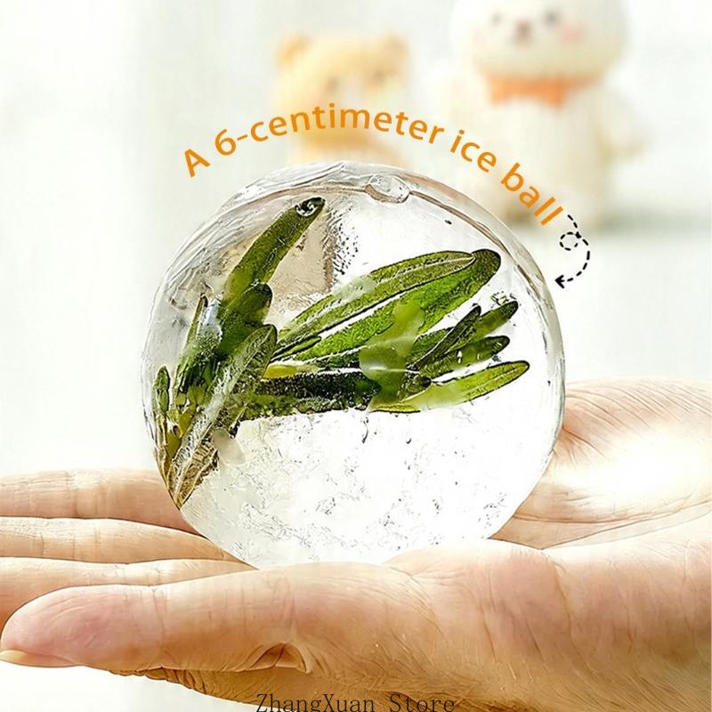 Ice Mold Sphere - Wygodny składany pojemnik na napoje z