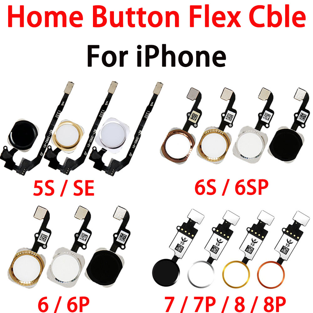Home Bar Iphone - Przycisk Menu Home z kablem Flex