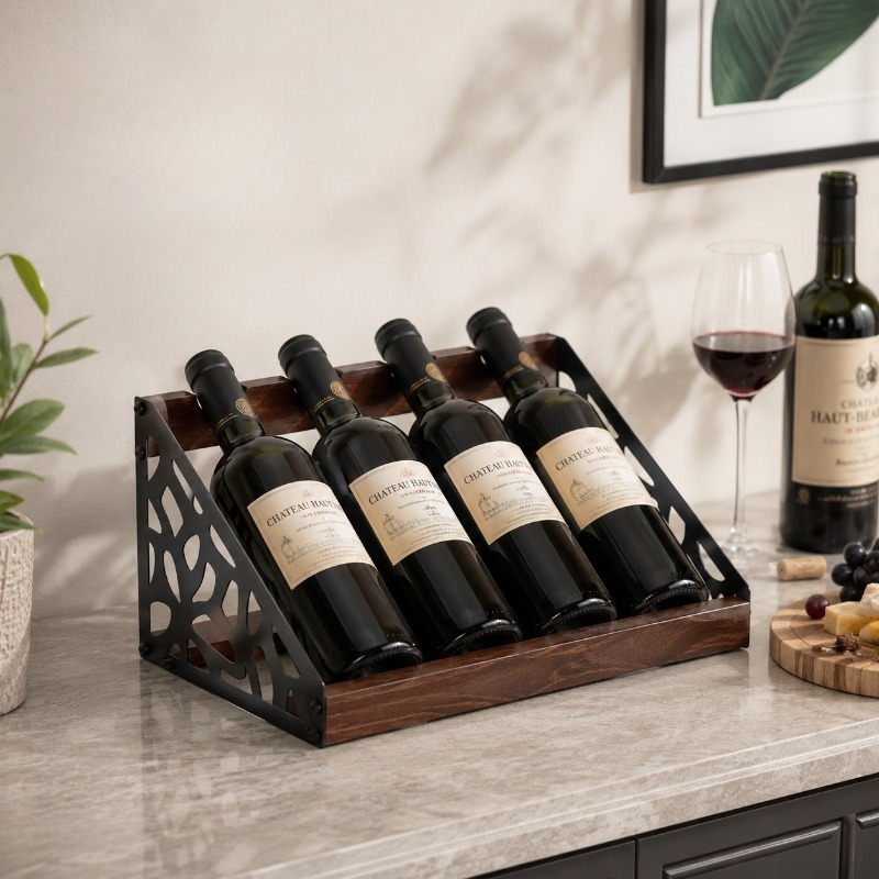 Drewniany stojak na wino do do – Home Bar Shelf recenzja i cena