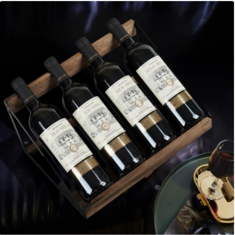 Drewniany stojak na wino do do – Home Bar Shelf recenzja i cena