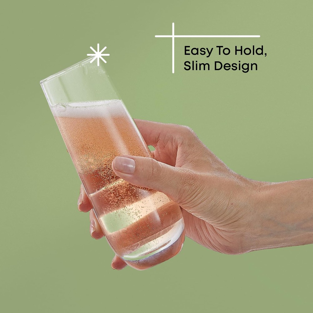 Zestaw 8 kieliszków do szampan – Highball Glass Set recenzja i cena