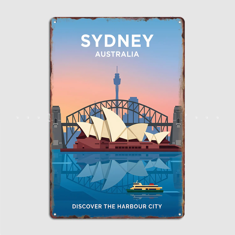 Plakaty z widokami na Operę w  – Home Bar Sydney recenzja i cena