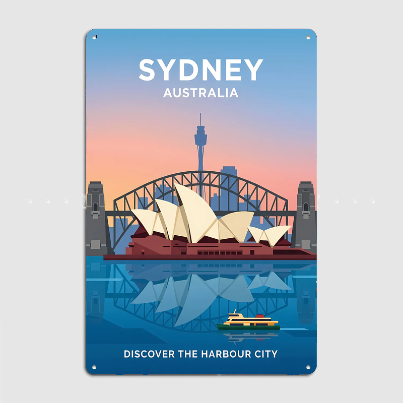 Plakaty z widokami na Operę w  – Home Bar Sydney recenzja i cena