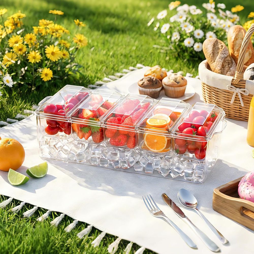 Taca na przyprawy, chłodzona t – Garnish Tray Set recenzja i cena
