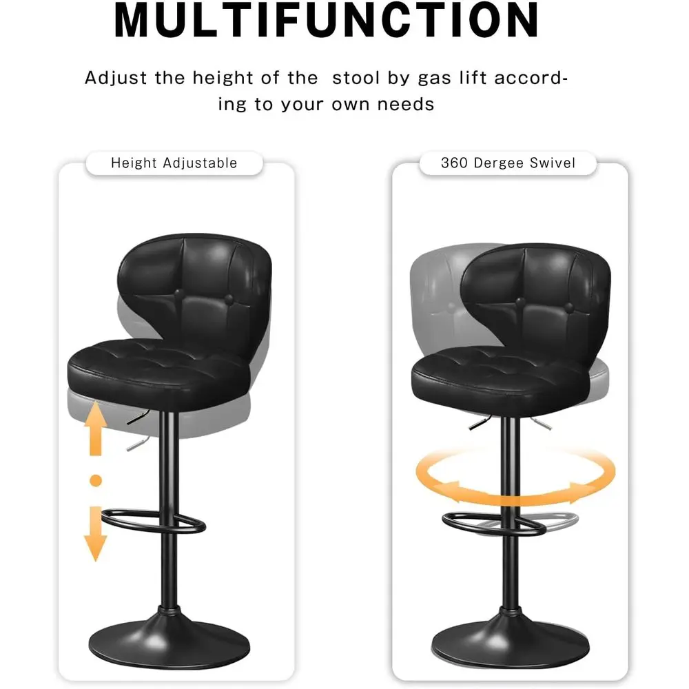 Regulowane obrotowe stołki bar – Home Bar Stools recenzja i cena