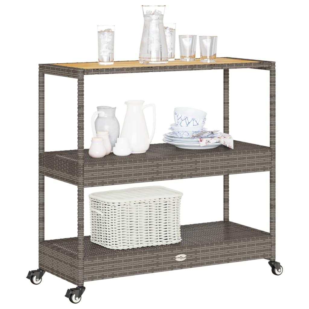 3-poziomowy wózek barowy na ze – Home Bar Shelves recenzja i cena