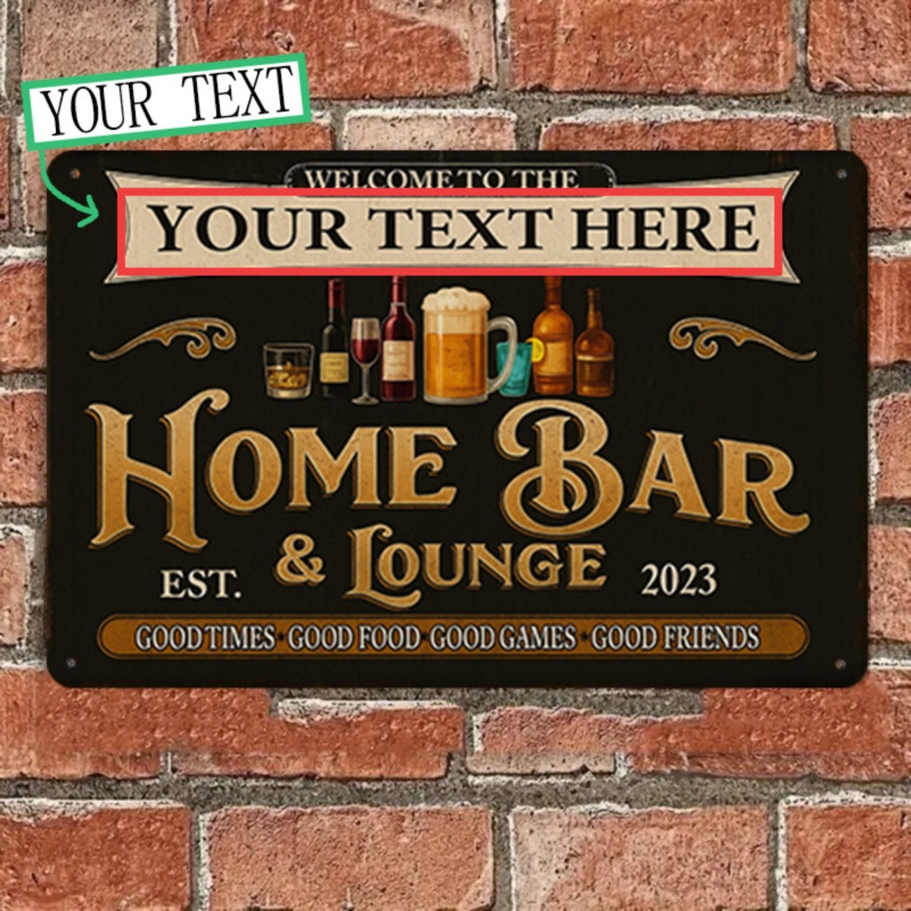 Spersonalizowany, niestandardo – Home Bar Lounge recenzja i cena