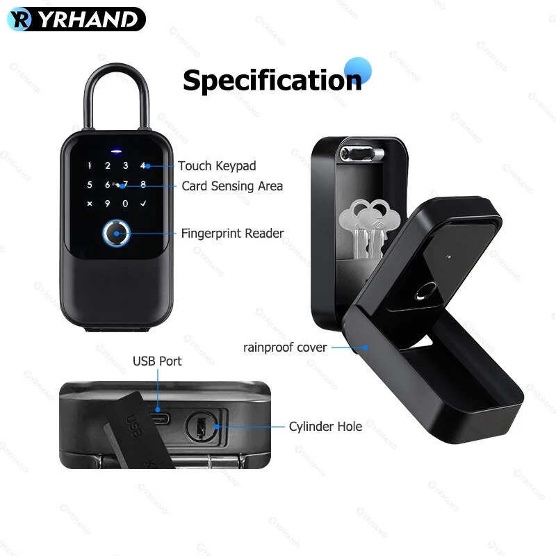 TTlock Smartkey Lock Box Home  – Home Bargains recenzja i cena