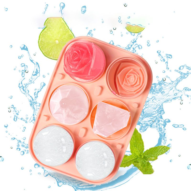 3D Rose Diamond Round Ice Cube – Ice Mold Sphere recenzja i cena