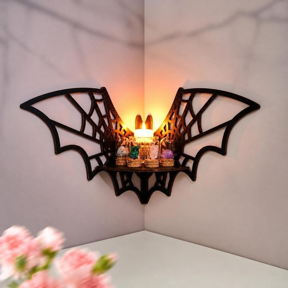 Drewniana półka narożna w kszt – Home Bar Shelf recenzja i cena
