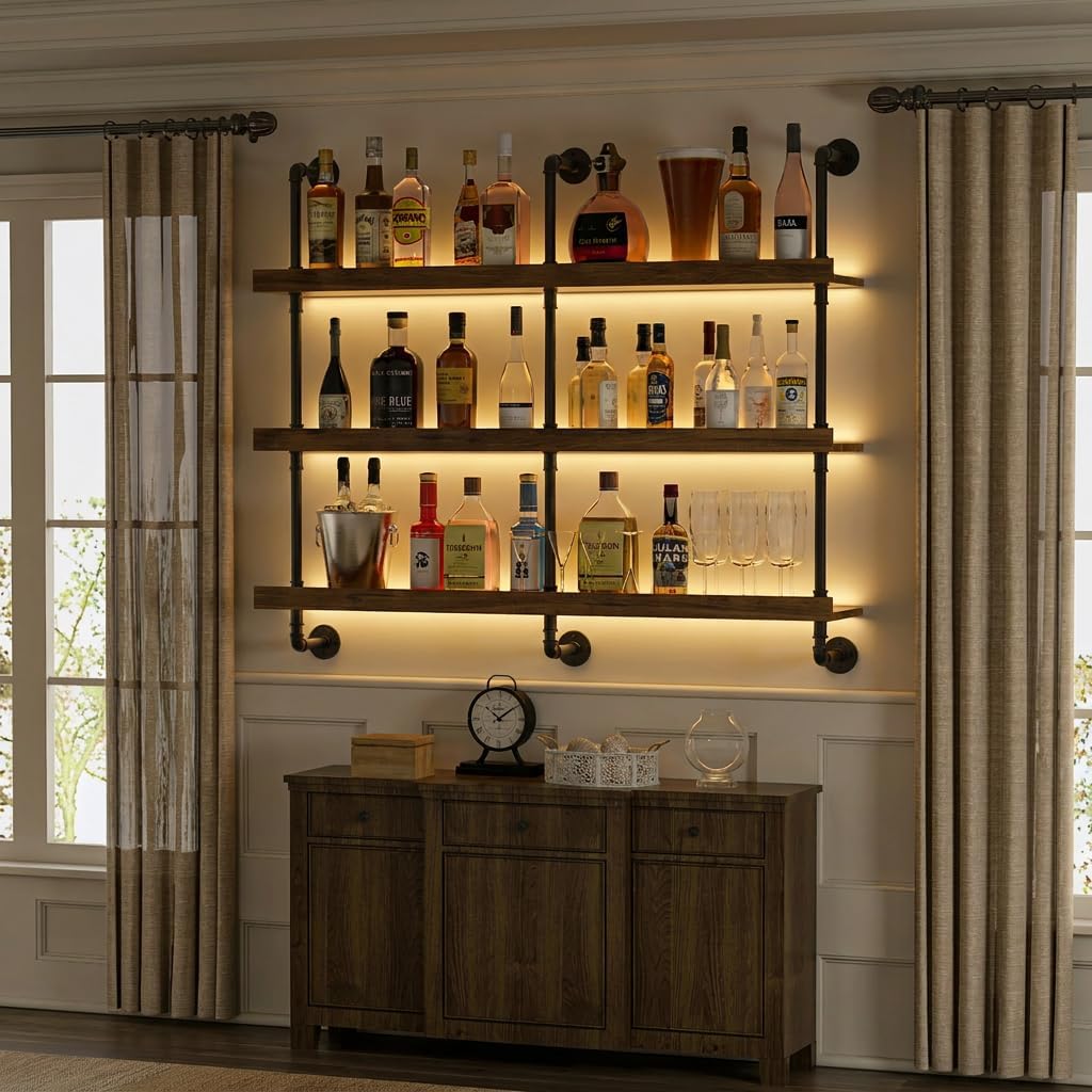 Półka na wino do montażu na śc – Home Bar Shelf recenzja i cena