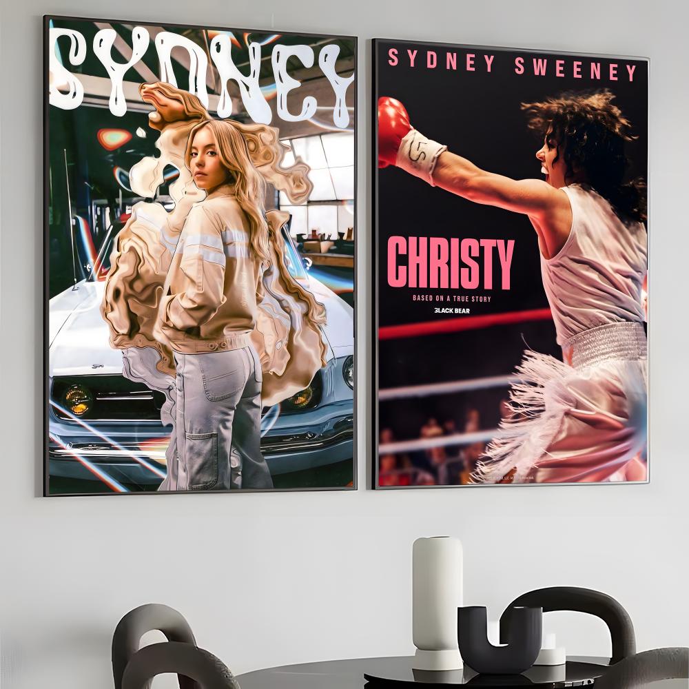 Plakat z aktorką Sydney Sweene – Home Bar Sydney recenzja i cena